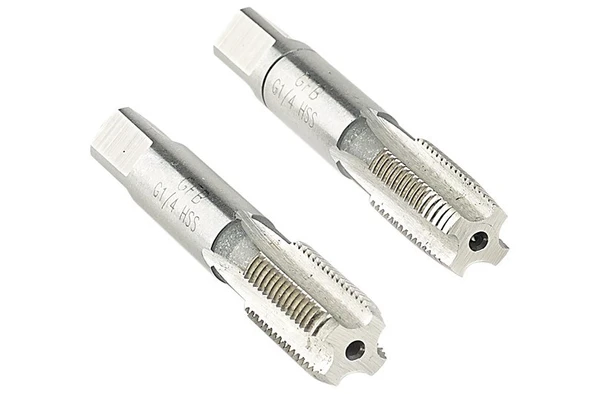 Hss Gaz Diş 2li El Takım Kılavuzu Dın 5157 G 1/8x28 ürün görseli 1