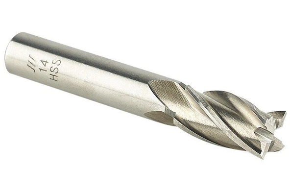 Hss 4 Ağızlı Uzun Freze 12 mm ürün görseli 1