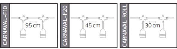 022-002-0010 CARNAVAL-F10 10 DUY 10MT E27 SIRALI AYDINLATMA - 3