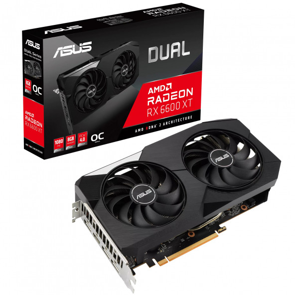 2.EL ASUS Dual Radeon™ RX 6600 XT OC Edition 8GB GDDR6