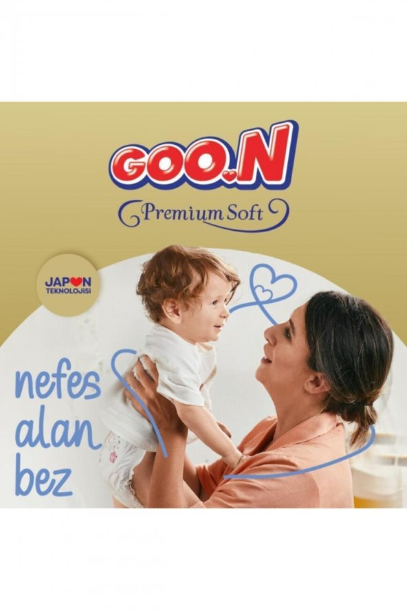 Goon Premium Soft Bebek Bezi 3 Numara 4x40 160 Adet - 3