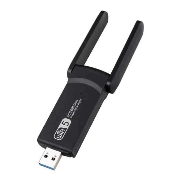 PrimeX PX-AC1200 Realtek RTL 8812BU Ac1200 USB3.0 1200Mbps Wifi Adaptör, 2.5G 5G 5.8G Wireless Adaptör, USB Wifi Alıcı