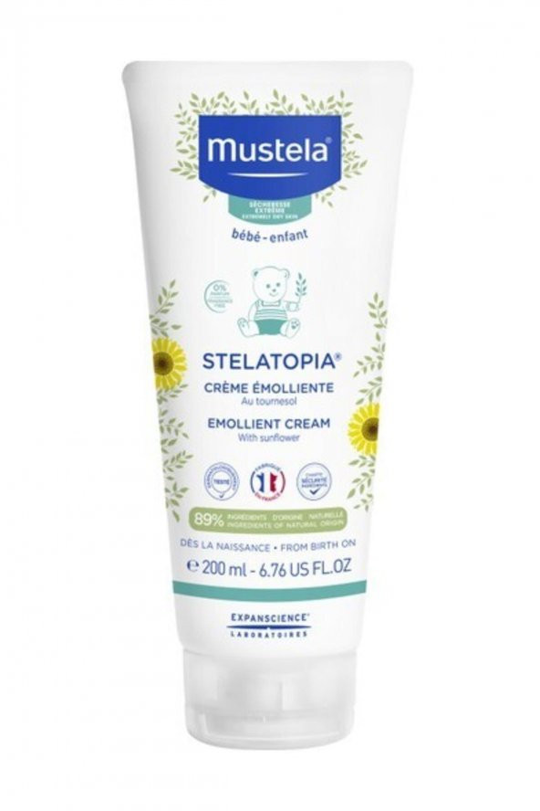 Mustela Stelatopia Emollient Krem 200 ml