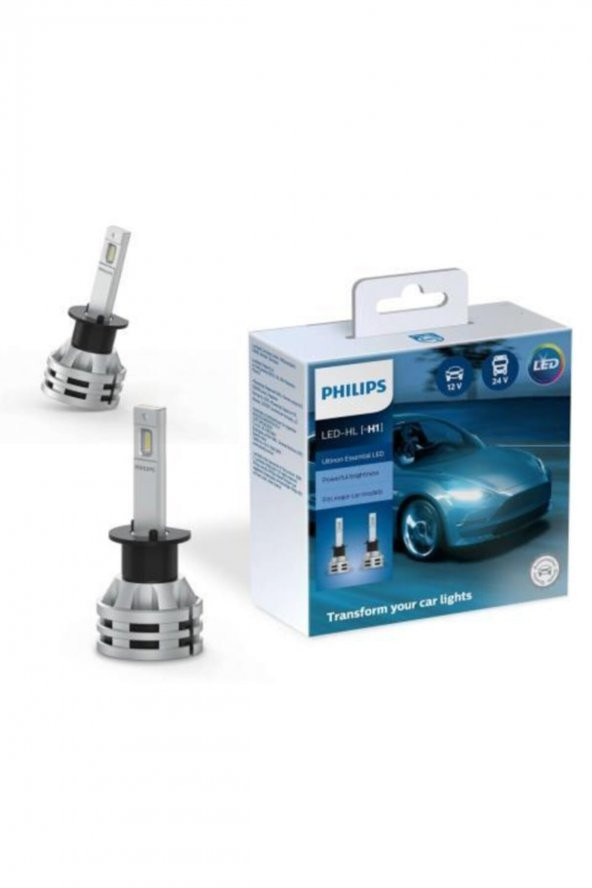 Philips H1 Led Zenon Xenon Ultinon Essetial Ampul Seti 6500k - 2