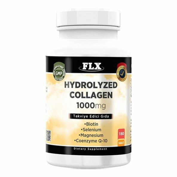 Flx hidrolize Kollajen Coenzyme Selenium Magnezyum 180 Tablet