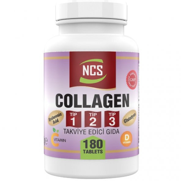 Ncs Collagen (Kollajen) 1000 MG Tip 1 - 2 - 3 Glutatyon Vitamin C