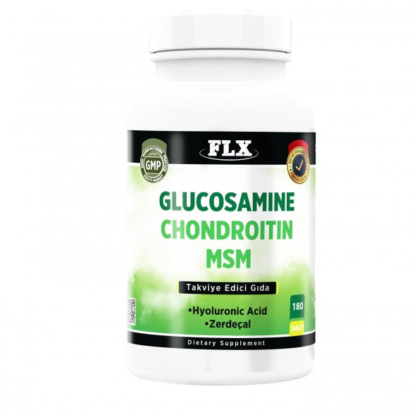 Glucosamine Chondroitin Msm Zerdeçal Hyoluronic Asit 180 Tablet