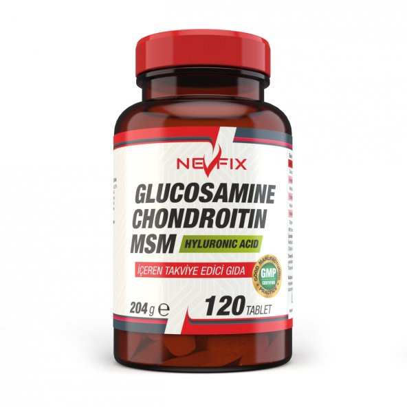Nevfix Glukozamin Kondroitin Msm Yumurta Kabuğu 120 Tablet