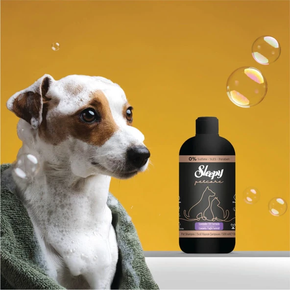 Sleepy Petcare Lavanta Yağlı Evcil Hayvan Şampuanı 500 ml - 2