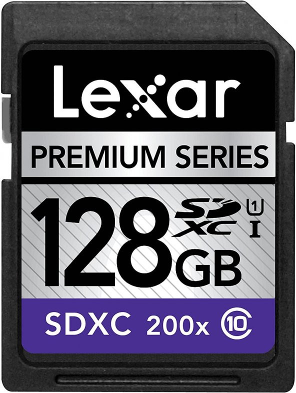 Lexar Professional 128 GB Platinum II Class 10 UHS-I 200 x 30 MB/s SDXC Bellek Kartı Bellek Kartı …