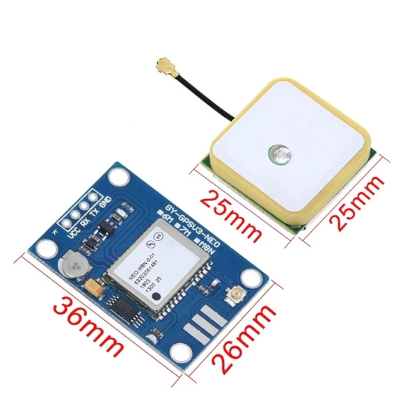 GY-GPSV3 NEO-M8N GPS Modülü PX4 Pixhawk V2.4.5 APM2.56 APM 1.65 -3.6V - 2