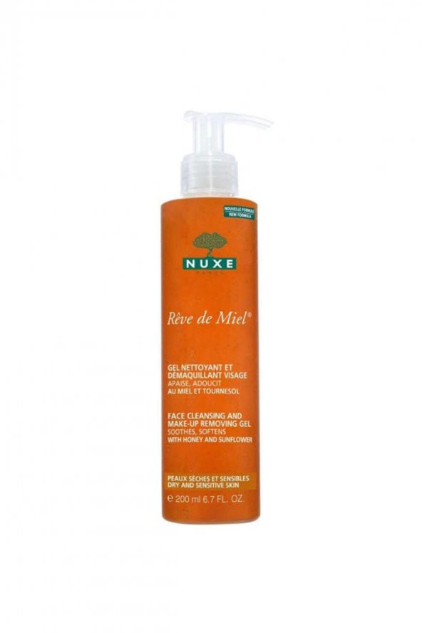 NUXE Reve De Miel Yüz Ve Makyaj Temizleme Jeli 200 ml 3264680004070