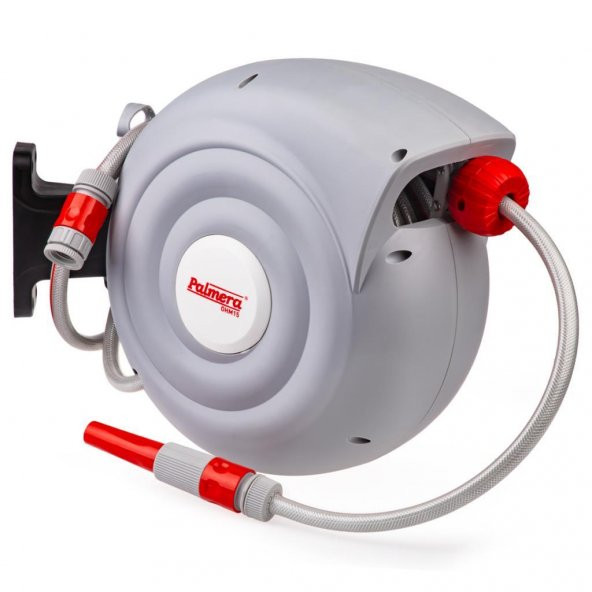 Palmera PA-OHM15 Otomatik Hortum Makarası 15M Geri Sarımlı - 1