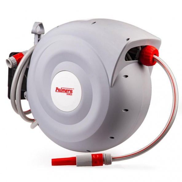 Palmera PA-OHM25 Otomatik Hortum Makarası 25M Geri Sarımlı - 1