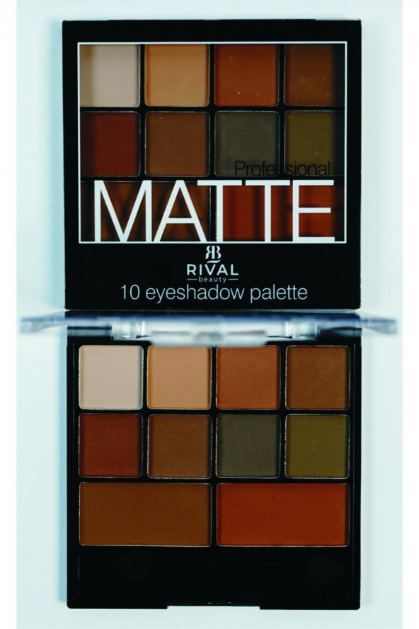 Matte Professional 10lu Far Paleti No:1