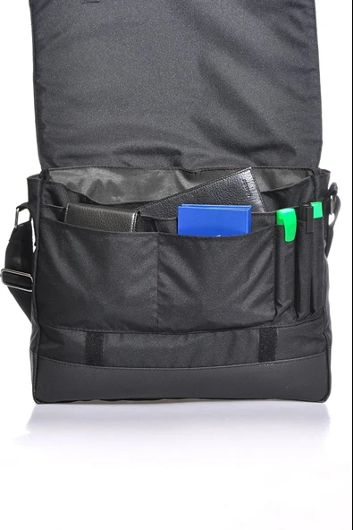 Bagorama PING Unisex 15 inch Laptop, Çapraz ve Omuz Postacı Çantası - 5