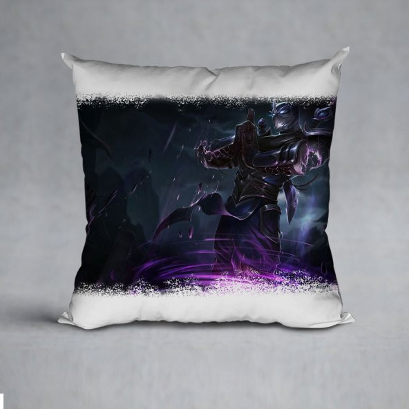 League Of Legends Shen Baskılı Yastık (ELYAF DOLGULU)