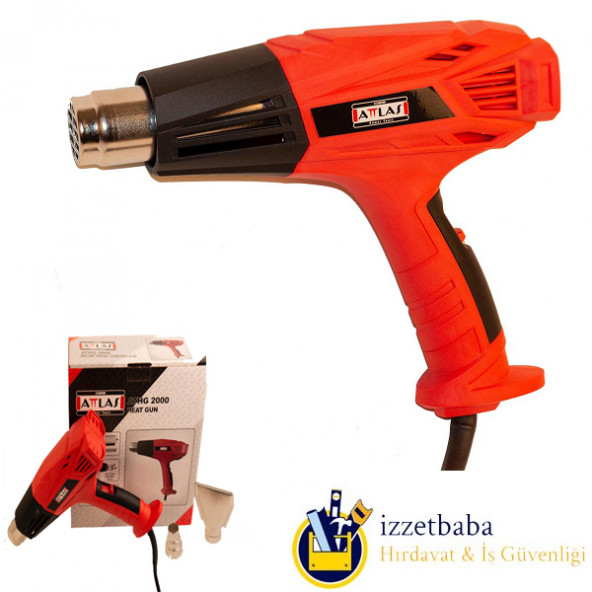Attlas Athg 2000 Sıcak Hava Tabancası 2000W