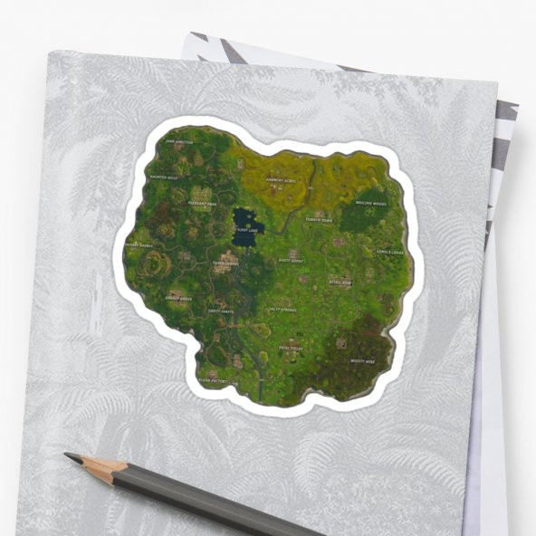 Fornite 7  Sticker (2 adet)