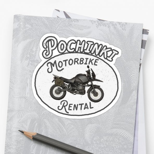 Pubg Motor Sticker (2 adet)