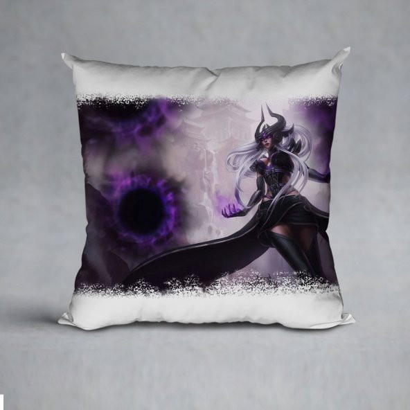 League Of Legends Syndra Baskılı Yastık (ELYAF DOLGULU)