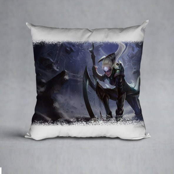 League Of Legends Diana Baskılı Yastık (ELYAF DOLGULU)