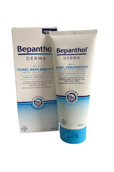 BEPANTHOL Derma Temel Nemlendırıcı Gunluk Vucut Losyonu 200ml (kuru Ve Hassas Ciltler) 8699546485246
