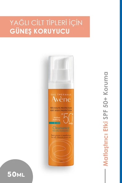 Avene Cleanance Solaire Güneş Kremi SPF50+ 50 ml 3282770112634