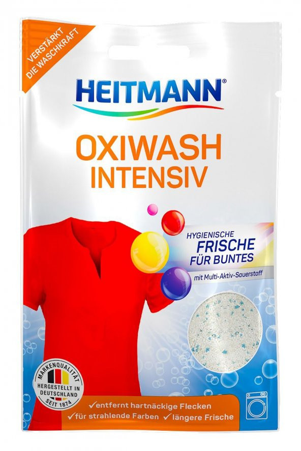 Oxi Wash Intensive Çamaşırlar İçin Yoğun Temizleyici ve Leke Çıkarıcı Deterjan 50 gr x 6 Adet - 2