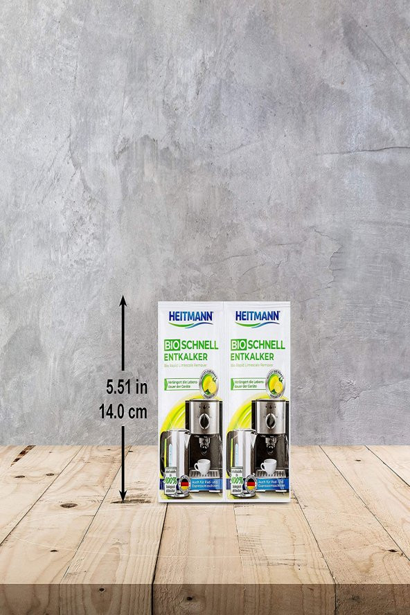Biyo Hızlı Kireç Çözücü Toz 2x25g x 4 Adet - 2