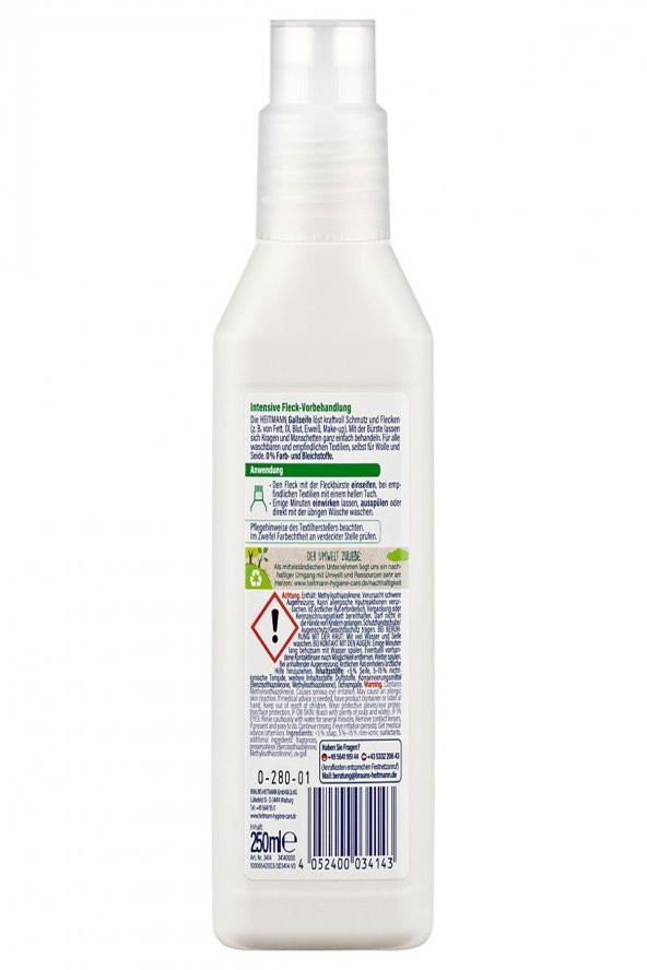 Saf Sabun Fırçalı Inatçı Lekeler Için Leke Çıkarıcı 250 ml  x 2 Adet - 5