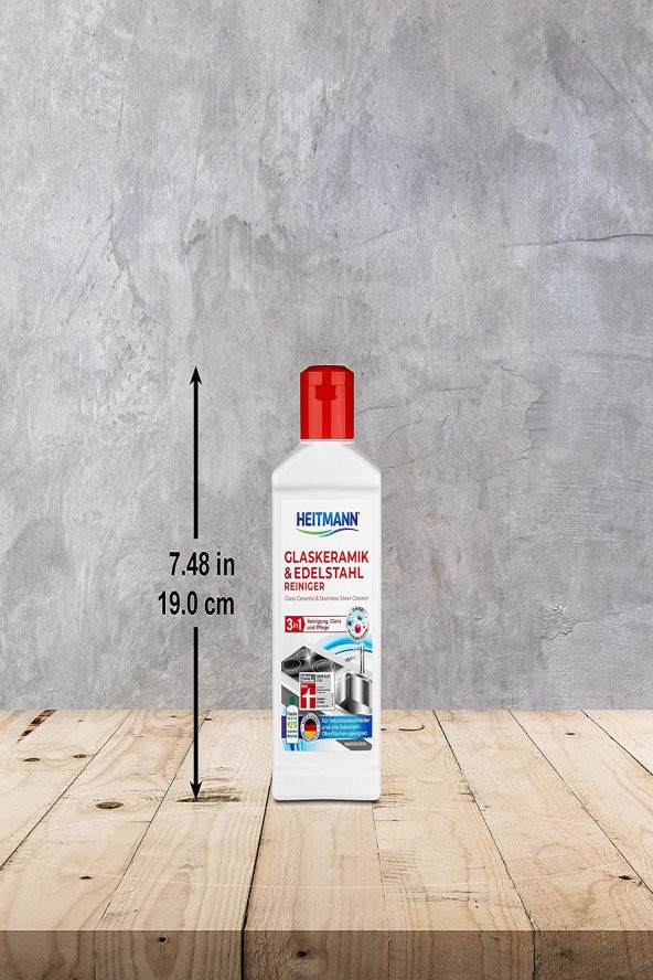 Cam , Seramik , Inox Ocak Temizleyi , Yağ ve Kireç Çözücü 250 ml X 6 Adet - 3
