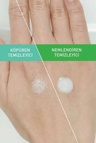 CERAVE Köpüren Temizleyici Seramid İçerikli Normal & Yağlı Ciltler Yüz Vücut 236ml - 6