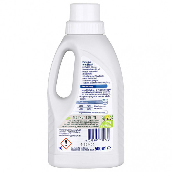 Aşırı Beyazlık Gücü Katkısı Sıvı 500 Ml - 2