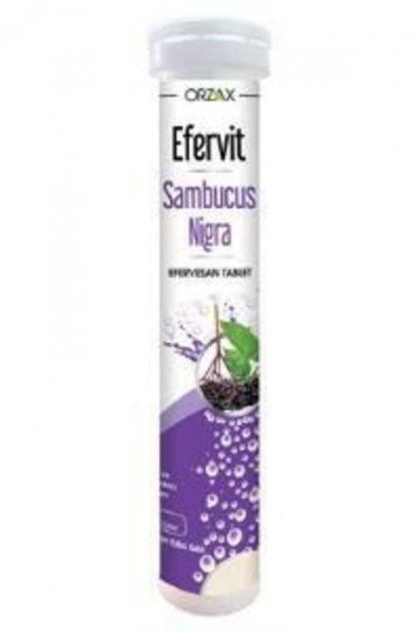 Efervit Sambucus Nigra 20 Efervesan Tablet 8697595871751