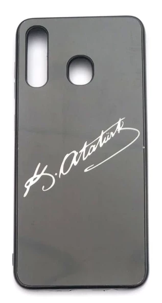Samsung Galaxy A20-A30 Uyumlu Atatürk İmzalı Slikon Kılıf