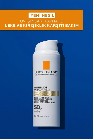 LA ROCHE POSAY Anthelios Age Correct Light Cream Spf50 50 ml 3337875761031 - 2