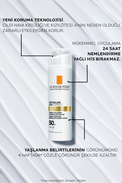 LA ROCHE POSAY Anthelios Age Correct Light Cream Spf50 50 ml 3337875761031 - 4