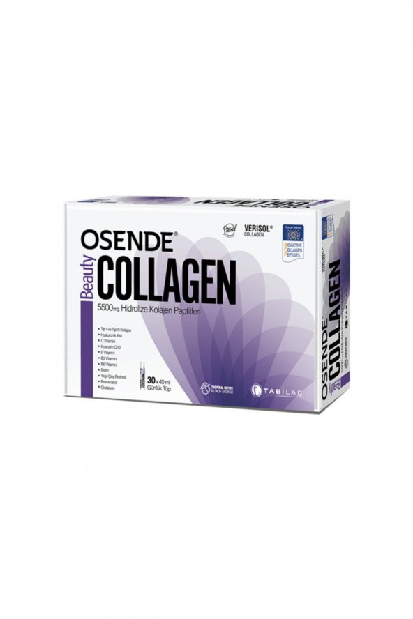 OSENDE Beauty Collagen 40 Ml 30 Lu Sıvı Takviye Edici Gıda