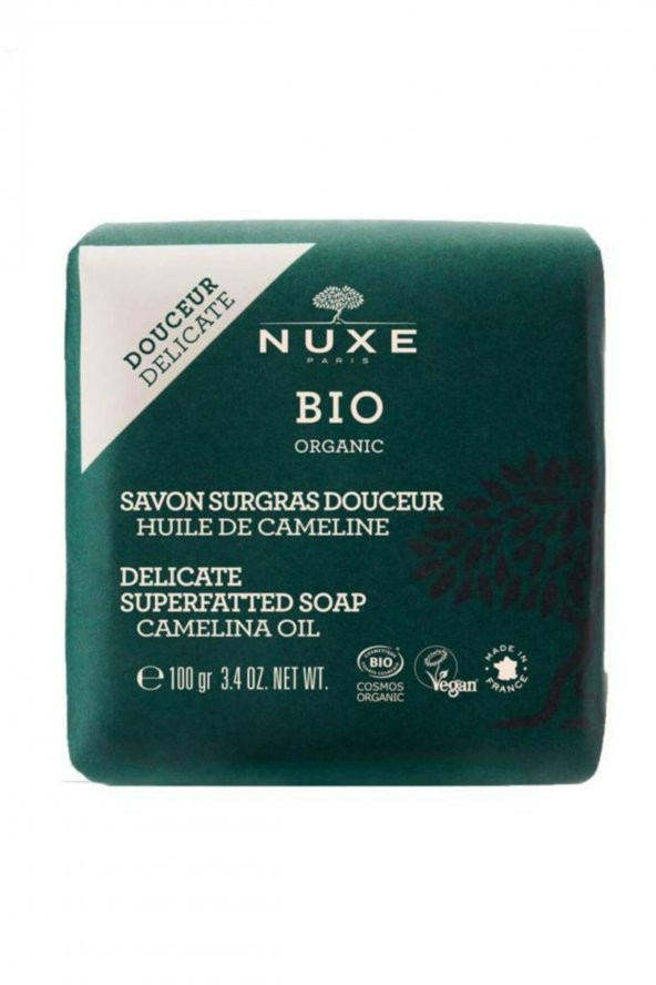 NUXE Bio Organic Delicate Superfatted Soap 100 Gr 3264680025860