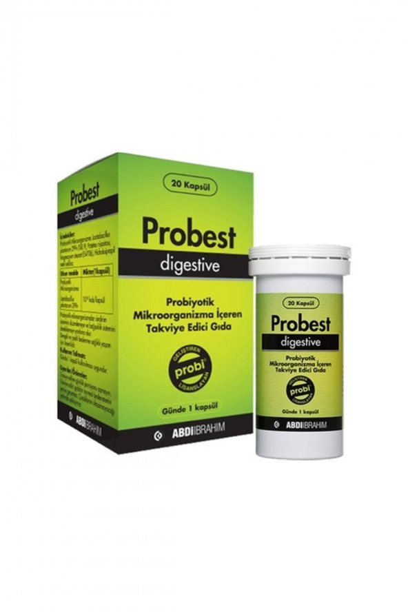 PROBEST Digestive Probiyotik 20 Kapsül 8699514150800