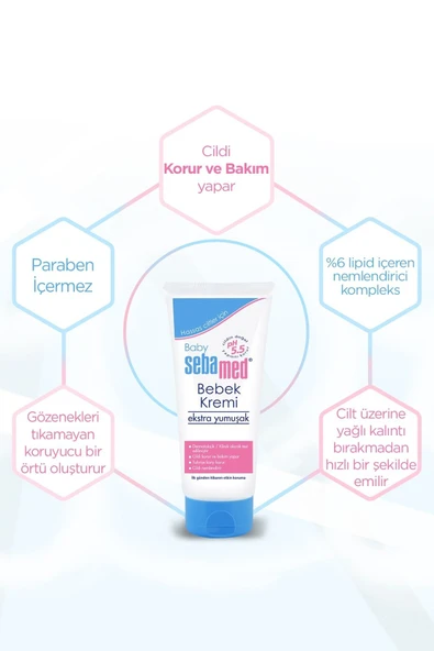 SEBAMED BEBE KREMİ 200 ml - 5
