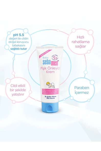SEBAMED Pişik Önleyici Bebek Kremi 50 ml 4103040156556 - 5