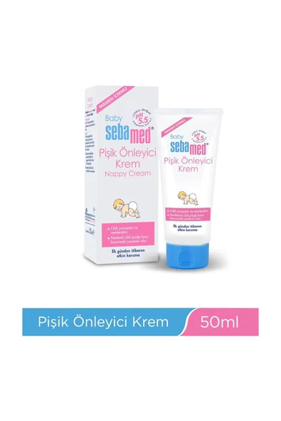 SEBAMED Pişik Önleyici Bebek Kremi 50 ml 4103040156556