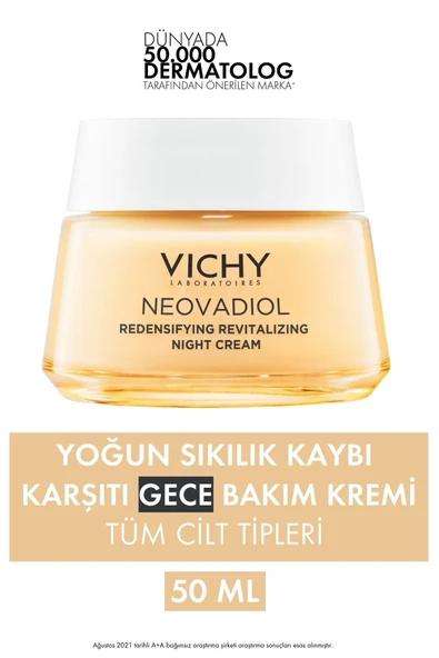 VICHY Neovadiol Peri-menopause Gece Bakım Kremi 50 Ml