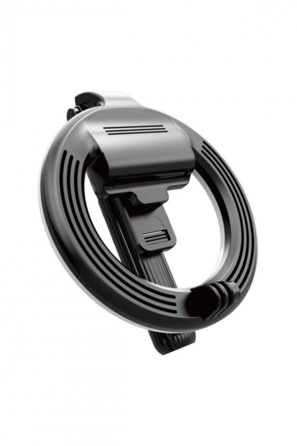 Siyah Bluetoothlu Tripodlu Led Lambalı Selfie Sopası Plbs-01 Storm-x - 4