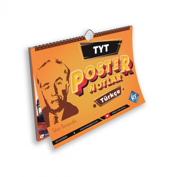 TYT Türkçe Poster Notlar KR Akademi