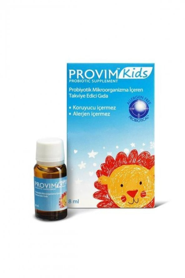 WELLCARE Provim Kids Damla 8 ml 8699680590080