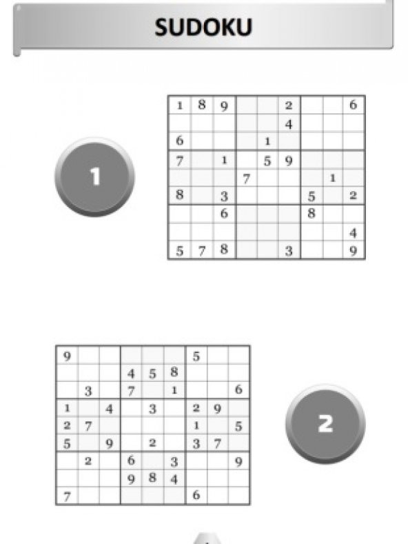 1000 Sudoku Büyük Boy (2 Büyük Cilt) - Resim 2