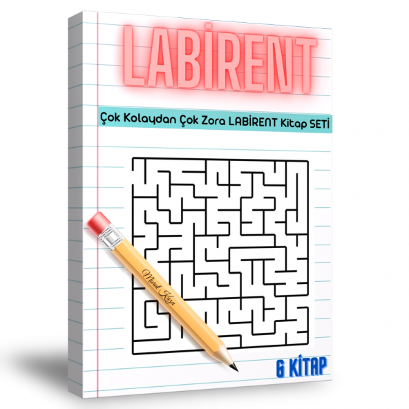 Çok Kolaydan Çok Zora LABİRENT Kitap Seti (6 Kitap)